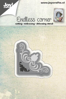 50% OFF  Joy Craft Cutting Embossing and Debossing Stencil -  Corner Endless Ornamental