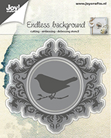 50% OFF  Joy Craft Cutting Embossing and Debossing Stencil -  Background with Bird
