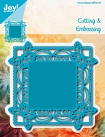 50% OFF  Joy Craft Cutting and Embossing Stencil - Butterflies on the Corners