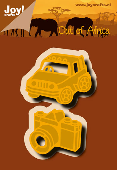 50% OFF  Joy Craft Cutting and Embossing Stencil - Jeep & Camera