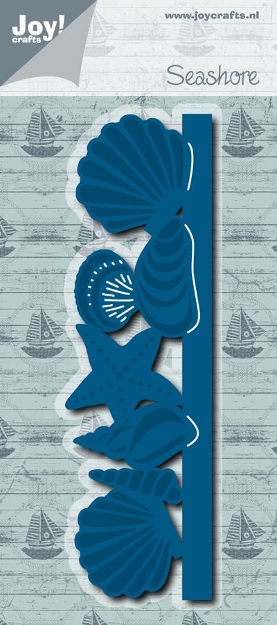 50% OFF  Joy Crafts Cutting & Embossing Stencil - Shells Border