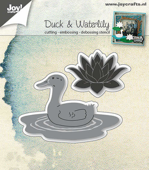 50% OFF  Joy Craft Cutting Embossing and Debossing Stencil - Duck & Lily
