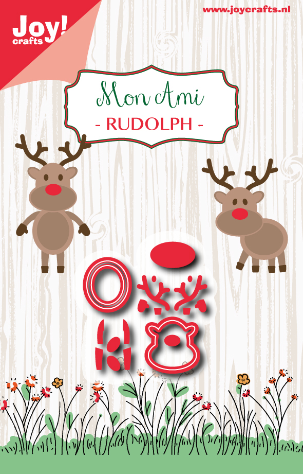 50% OFF  Joy Craft Cuting Stencil - Mon Ami - Rudolph