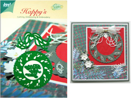 50% OFF  Joy Crafts Cutting, Embossing & Embroidery Stencils by Erica Fortgens - Around Happy New Year