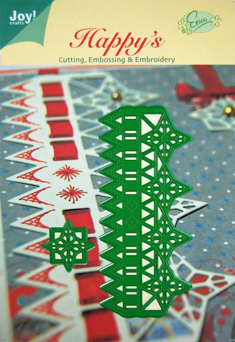 50% OFF  Joy Crafts Cutting, Embossing & Embroidery Stencils by Erica Fortgens - Christmas Star Ruler