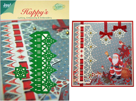 50% OFF  Joy Crafts Cutting, Embossing & Embroidery Stencils by Erica Fortgens - Christmas Star Ruler