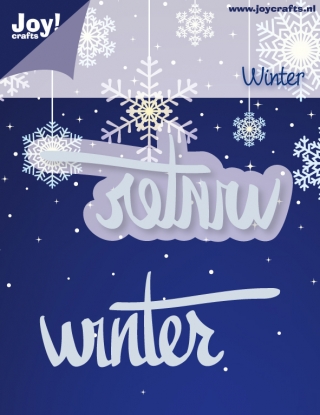 50% OFF  Joy Crafts Cutting & Embossing Stencil - Winter