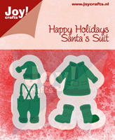 50% OFF  Joy Crafts Cutting & Embossing Stencil - Santa Clothing