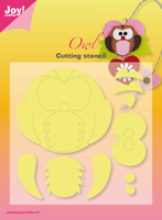 50% OFF  Joy Crafts Cutting & Embossing Stencil - Owl