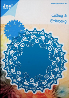 50% OFF  Joy Crafts Cutting & Embossing Stencil - Round nr.1