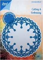 50% OFF  Joy Crafts Cutting & Embossing Stencil - Round nr.2