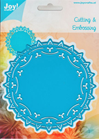 50% OFF  Joy Crafts Cutting & Embossing Stencil - Round nr.3