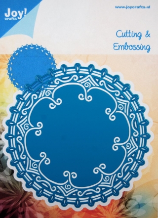 50% OFF  Joy Crafts Cutting & Embossing Stencil - Round nr.4