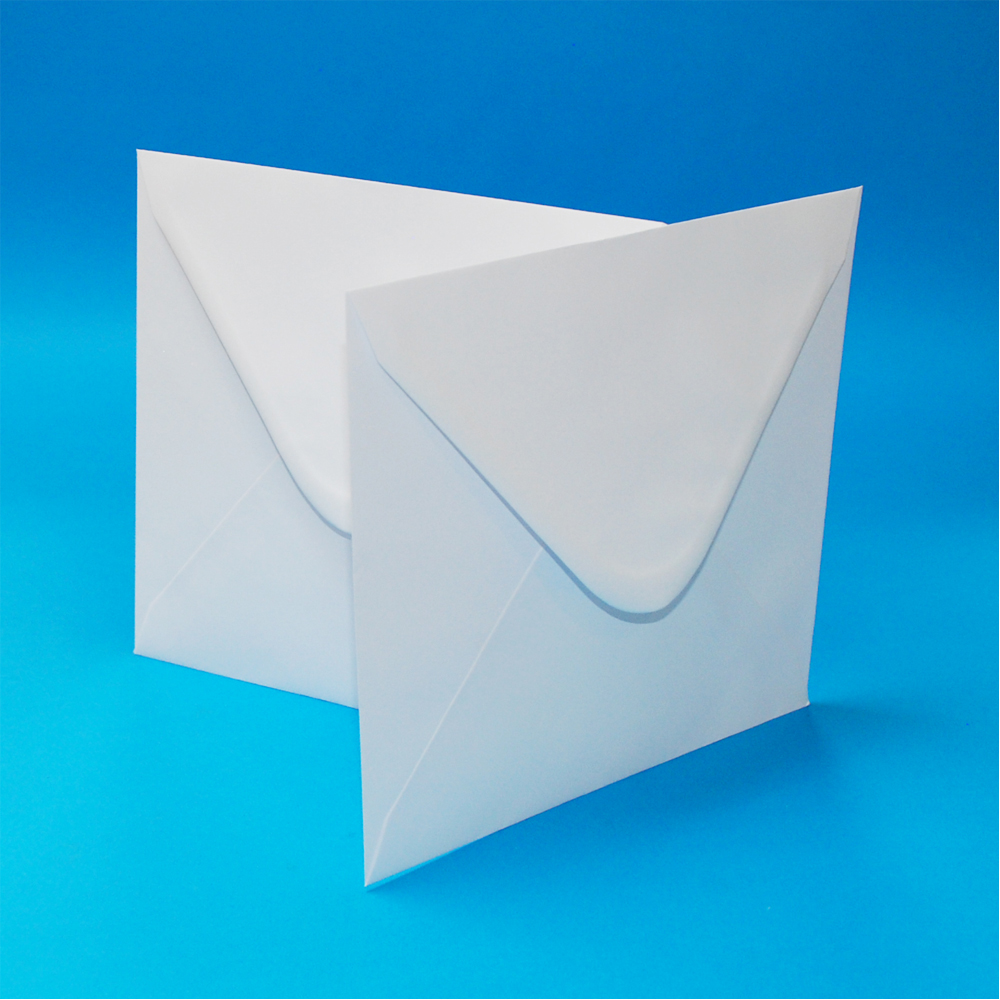 50 White Envelopes 5x5