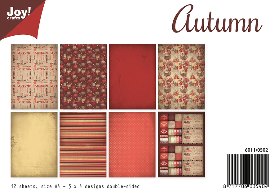 50% OFF Joy Craft Paper Set - Autumn