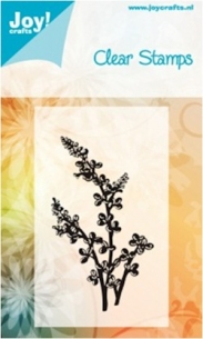  Joy Crafts Clear Stamp - flower / leaf 4