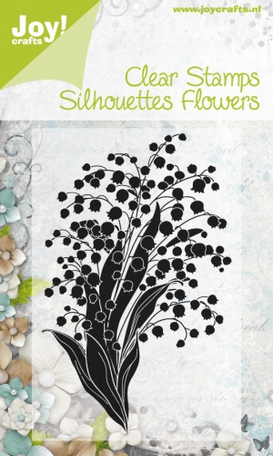 25% OFF  Joy Craft Clear Stamp - Silhouettes Flowers
