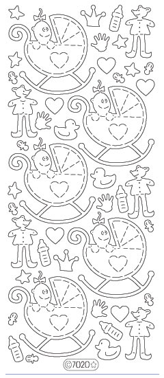 Starform Glitter Stickers