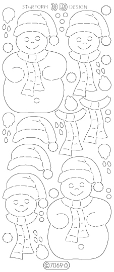 Starform Glitter Stickers