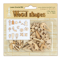 Leane Creatief Wood Shapes - Little Signs