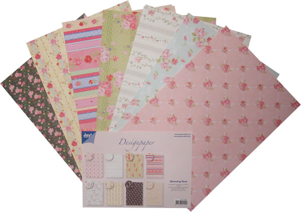 Joy Crafts Designpaper - Blooming Rose