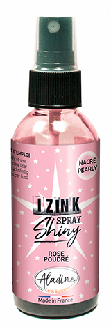 Izink Spray Shiny - Rose Poudr