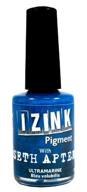 Izink Pigment by Seth Apter - Bleu Volubilis