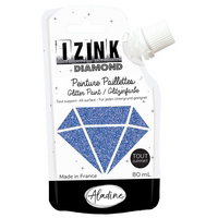 Izink Diamond Paint - Bleu 80ml Izink Diamond Paint - Bleu 80ml