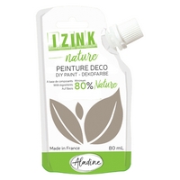 Izink Nature - Natural Deco Paint - Taupe (Mole) 80ml Izink Nature - Natural Deco Paint - Taupe (Mole) 80ml