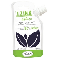 Izink Nature - Natural Deco Paint - Noir ebene (Black) 80ml Izink Nature - Natural Deco Paint - Noir ebene (Black) 80ml