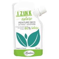 Izink Nature - Natural Deco Paint - Turquoise 80ml Izink Nature - Natural Deco Paint - Turquoise 80ml