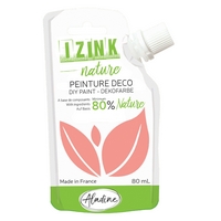 Izink Nature - Natural Deco Paint - Rose Corail (Pink Coral) 80ml Izink Nature - Natural Deco Paint - Rose Corail (Pink Coral) 80ml