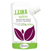 Izink Nature - Natural Deco Paint - Bordeaux 80ml Izink Nature - Natural Deco Paint - Bordeaux 80ml