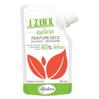 Izink Nature - Natural Deco Paint - Orange Sanguine (Blood Orange) 80ml