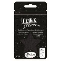 Izink Superfine Glitter - Noir (Black)