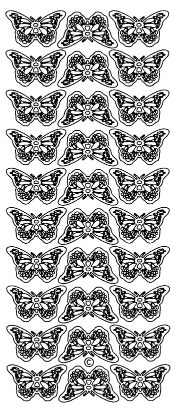 Starform Peel Off Sticker - Small Butterflies