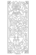 Starform Peel Off Sticker - Bells, Robins & Candles in Stars Starform Peel Off Sticker - Bells, Robins & Candles in Stars