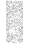 Starform Peel Off Sticker - Scenes & Robins in Baubles Starform Peel Off Sticker - Scenes & Robins in Baubles