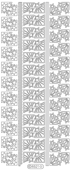 Starform Peel Off Sticker - Star Corners