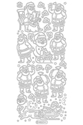 Starform Peel Off Sticker - Santa Starform Peel Off Sticker - Santa