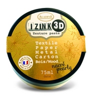 PRE ORDER Izink 3D Texture Paste - Gold 75ml PRE ORDER Izink 3D Texture Paste - Gold 75ml