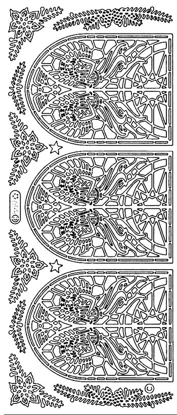 Starform Peel Off Sticker - Angel Windows