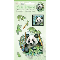Marij Rahder Clear Stamps Panda (6pcs)
