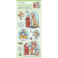 Marij Rahder Clear Stamps Winter Animals (12pcs)