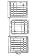 Starform Peel Off Outline Sticker - Doors 1 Starform Peel Off Outline Sticker - Doors 1