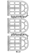 Starform Peel Off Outline Sticker - Doors 2 Starform Peel Off Outline Sticker - Doors 2