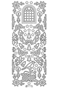 Starform Peel Off Sticker - Small Assorted Christmas