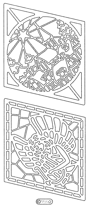 Starform Peel Off Sticker - Angel & Scene in Frames