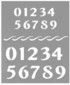 Alphabet Embossing Template DJ1