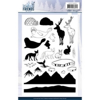 Amy Designs Winter Friends Clear Stamp